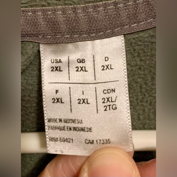 Reebok - Quarter Zip - Men’s 2XL - Picture 4 of 6